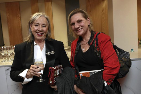 24/05/2016. Jenny Crwys-Williams and Prof Pippa Green during the Sunday Times Literary Awards at Hill On Empire.
Picture: Masi Losi